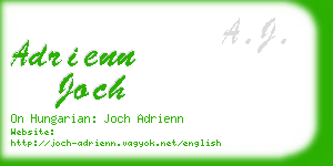 adrienn joch business card